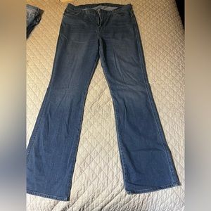 7FAMK boot cut jeans